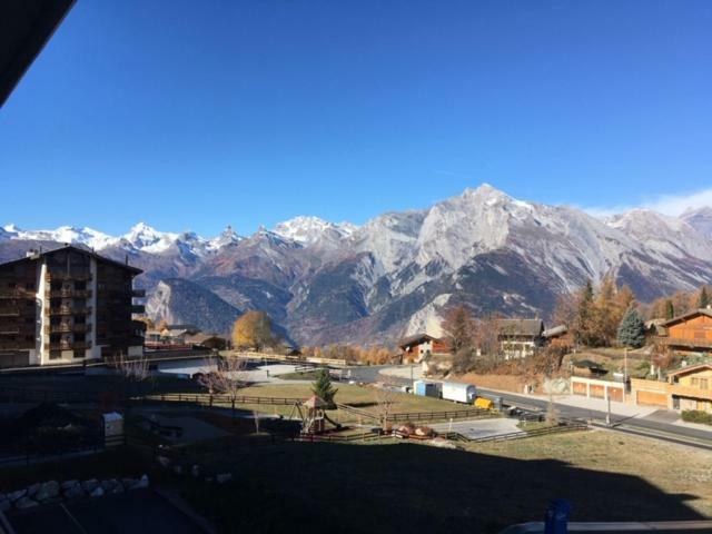 Appartement Haute Nendaz Met Fantastisch Uitzicht Экстерьер фото